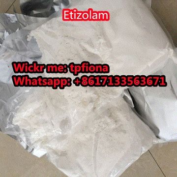 High Purity Clonazolam Etizolam Alprazolam Supply 33887-02-4,Wickr:Tpfiona Whats